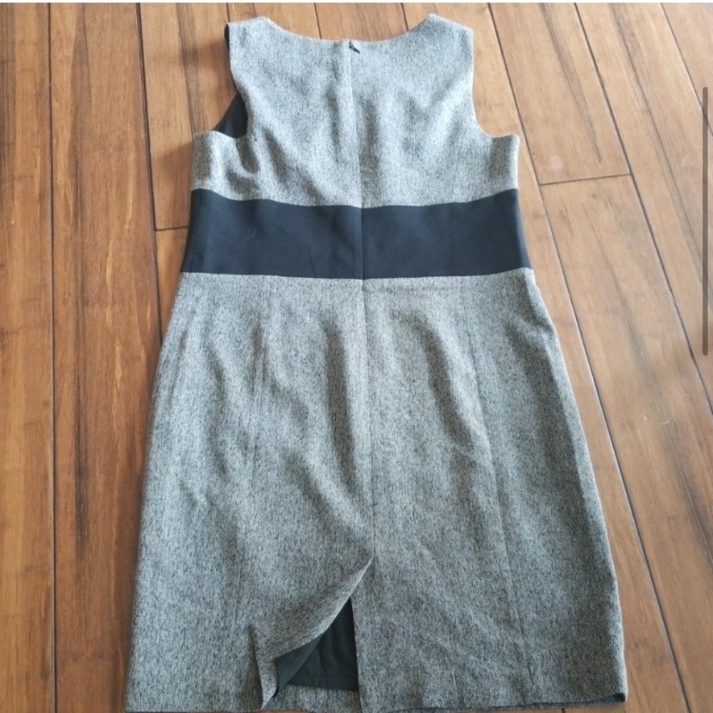 🖤 Gray & Black Midi Dress 🤍 - Picture 6 of 7